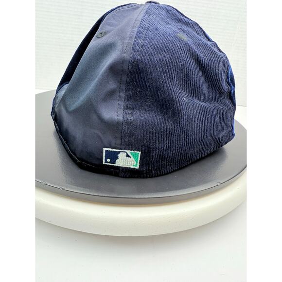New Era Seattle Mariners Corduroy 59FIFTY Hat 7 3/4 Cap 2001 All Star Game Patch - Picture 5 of 8